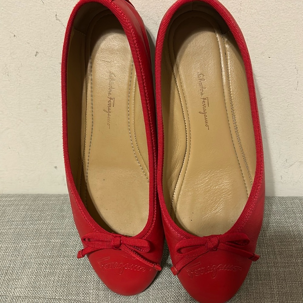 Ferragamo Flats- used
